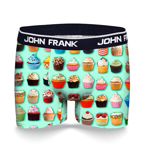 JOHN FRANK DİJİTAL BASKILI BOXER MULTICOLOR - 1